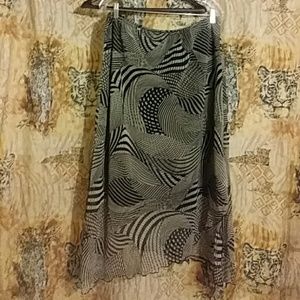 🔥 notation zebra skirt. Never worn